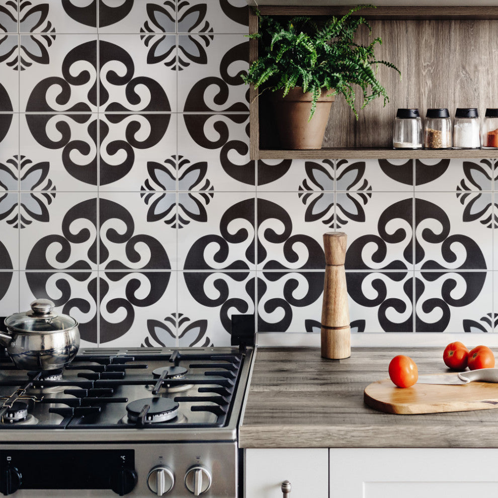 Tierra White Ceramic Floor and Wall Tile