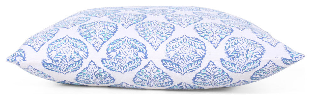 Megan Modern Handcrafted Fabric Throw Pillow Cover