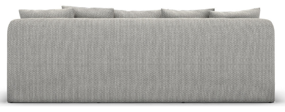 Dade Outdoor Sofa-90"-Faye Ash