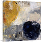 "Gold Grey and Blue" Canvas Art, 20"x20"x1.25"