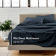 1800 Microfiber Sheet Set, Midnight Blue, Twin
