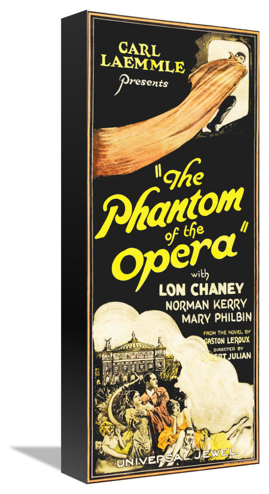 "The Phantom of The Opera" Canvas by Hollywood Photo Archive, 7x16"