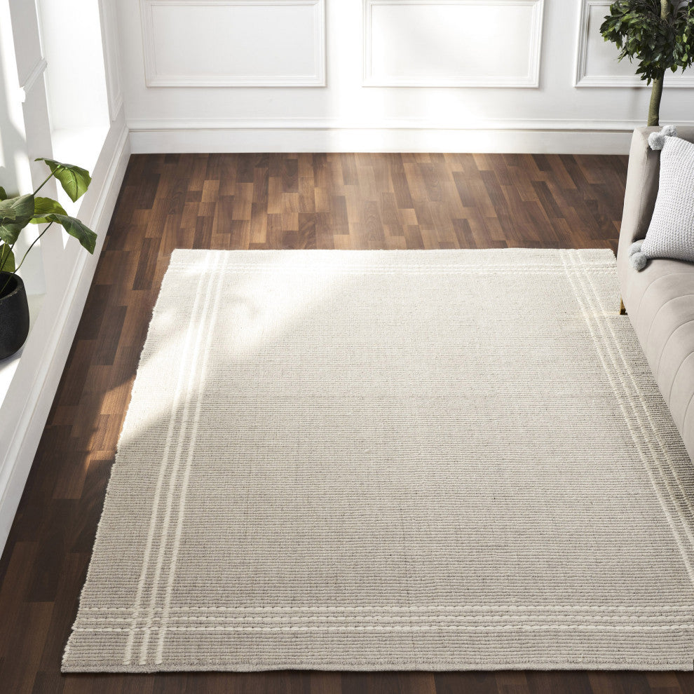 Lindley 9'10" X 13'1" Ft Hand Woven Rug