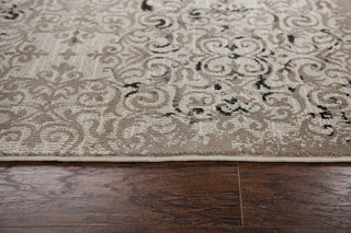 Rizzy Home Panache PN6970 Beige Medallion Area Rug, Rectangular 7'10"x10'10"