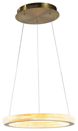 BETHEL INTERNATIONAL GL314C17G 1-Light LED Chandelier
