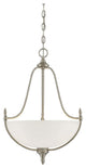 Herndon 3-Light Pendant, Satin Nickel