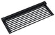 Multipurpose Over Sink Roll-Up Dish Drying Rack, Black