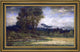 George Inness Landscape With Pond Framed Premium Canvas Print, 18"x27"