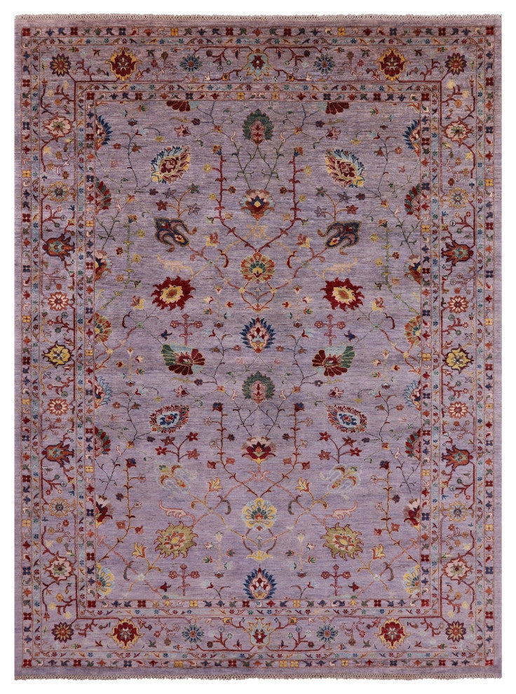 Persian Tabriz Handmade Wool Rug 8' 2" X 10' 11" Q7665