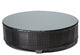 Barbados Round Coffee Table Black
