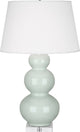 Robert Abbey RA-A371X 1-Light Table Lamp, Triple Gourd