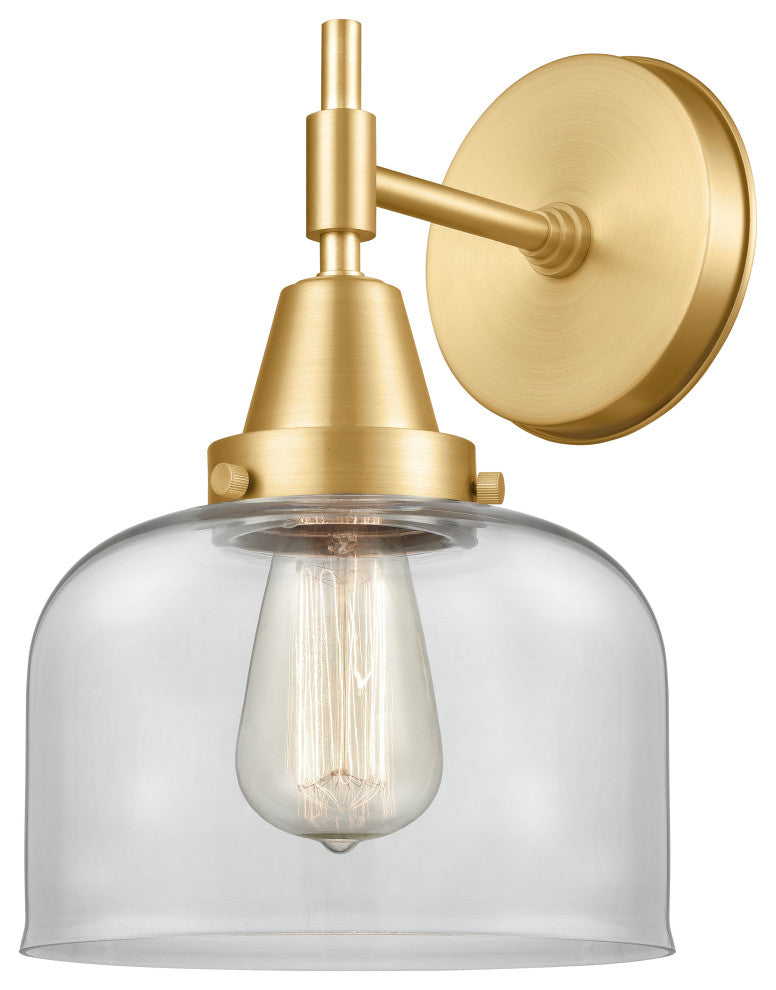 Innovations 447-1W-SG-G72 1-Light Sconce, Satin Gold