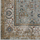 Hisa Distressed Vintage Floral Lattice 5x8 Area Rug