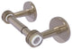 Clearview Two Post Toilet Tissue Holder with Dotted Accents, Antique Pewter