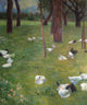 Klimt - After the Rain, Garden with Chickens in St. Agatha