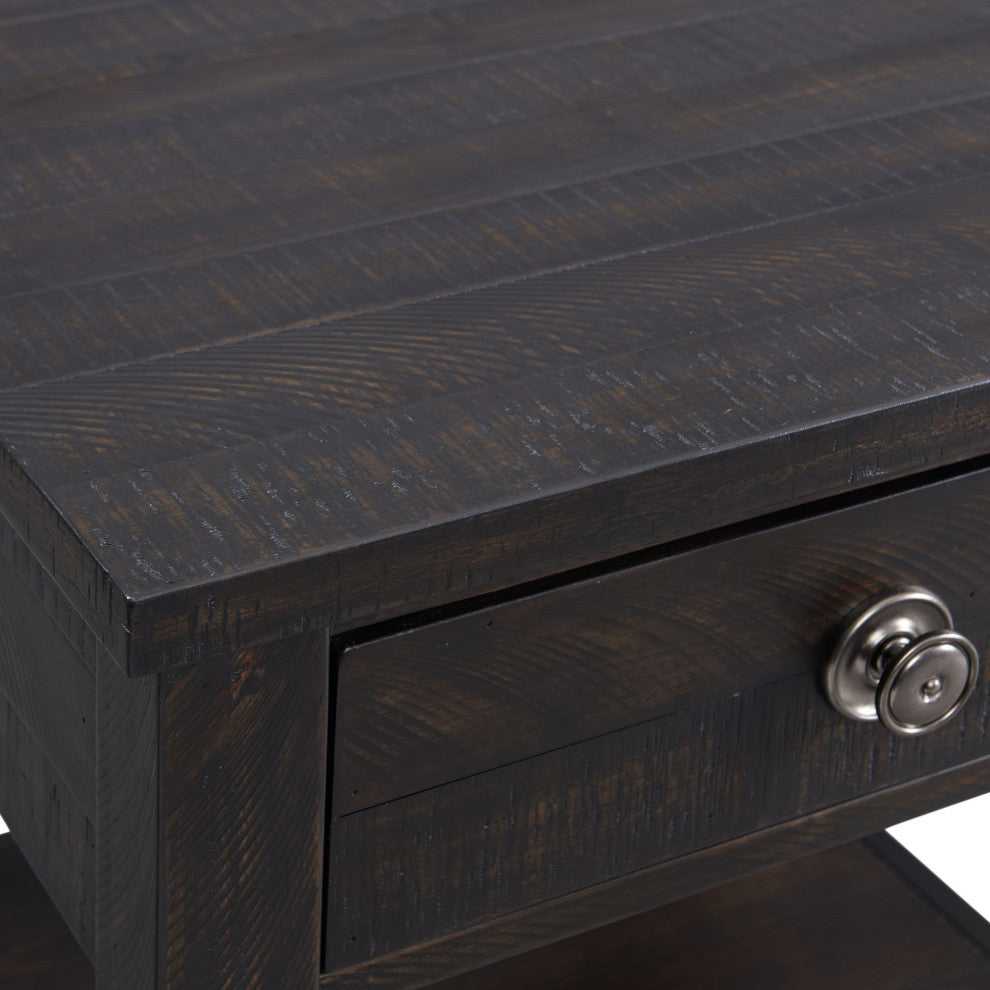 Picket House Furnishings Kahlil 1-Drawer Chairside Table With USB