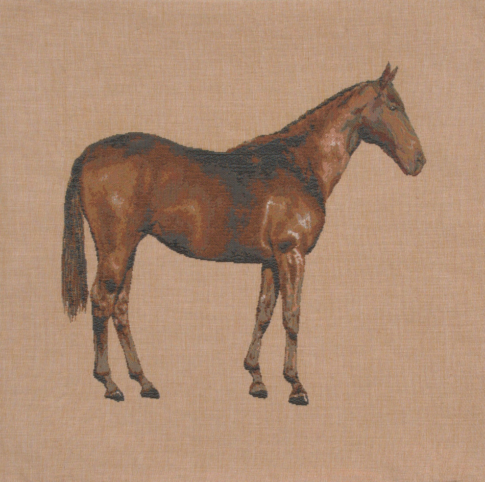 Horse Light I European Cushion Cover