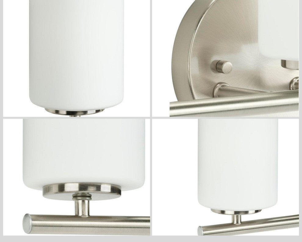 Replay 3-Light Bath Light, Brushed Nickel