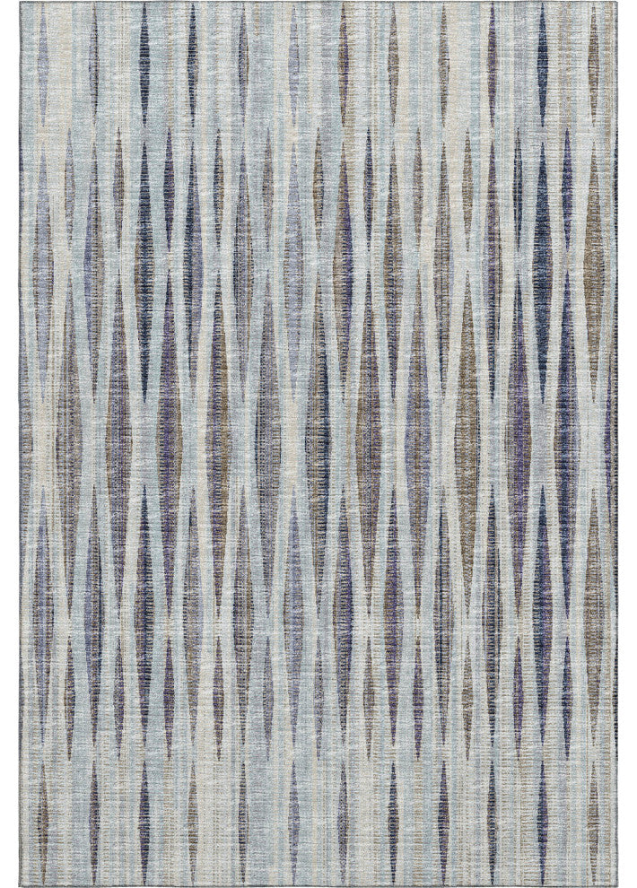 Premium Machine Washable Mayfield AMF31 Ocean 9' x 12' Rug