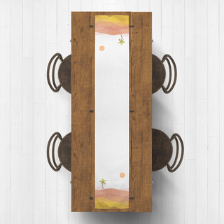 Watercolor Desert 16x72 Cotton Twill Runner