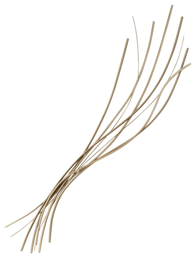 Uttermost - 04372 - Wall Decor - Frequencies - Clean Silver Leaf