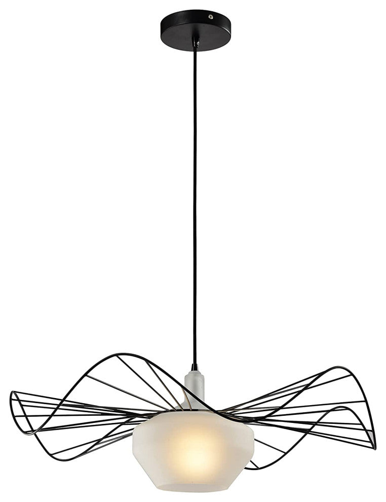 BAZZ Giulia Pendant Light 800 Lumens - 2700K (Bulb Included), Black (P20045BK1)