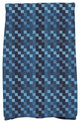 Mad for Plaid Geometric Print Kitchen Towel, Blue