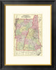 "Vermont, New Hampshire, 1890"  by Samuel Augustus Mitchell, 21x26"