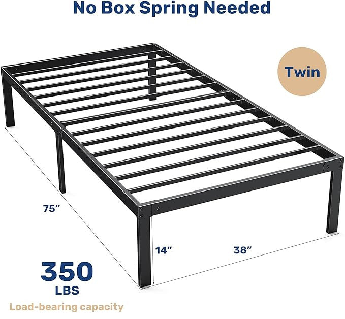 Gewnee Twin Size Bed Frame