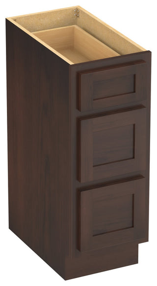 Vanity Art Vanity Cabinet, 12", Brown