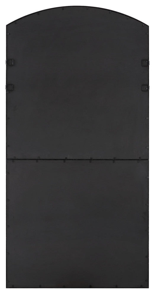 Uttermost 09752 Camber 42-1/8" W x 81-3/4" H Arched Framed - Satin Black