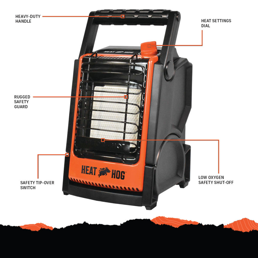 Heat Hog 9,000 BTU LP Portable Heater