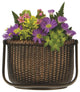 Nantucket Basket Door Knocker, Oiled Bronze