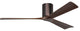 Matthews Fan, Irene-3H Ceiling Fan, Brushed Bronze, 60-Inch, Walnut