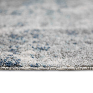 Yasmin Acy Area Rug, Blue, 9' x 13', Abstract