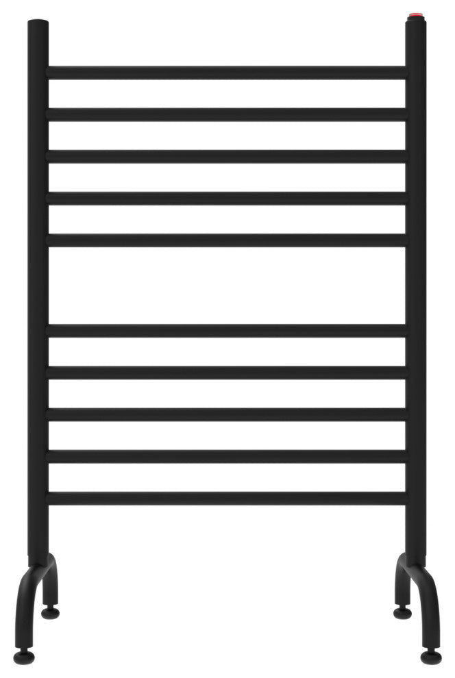 Freestanding Towel Warmer, Matte Black, 24