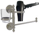 Prestige Skyline Hair Dryer Holder and Organizer, Satin Nickel