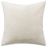 The Smith 20" Square Chenille Pillow, Set of 2, Cream
