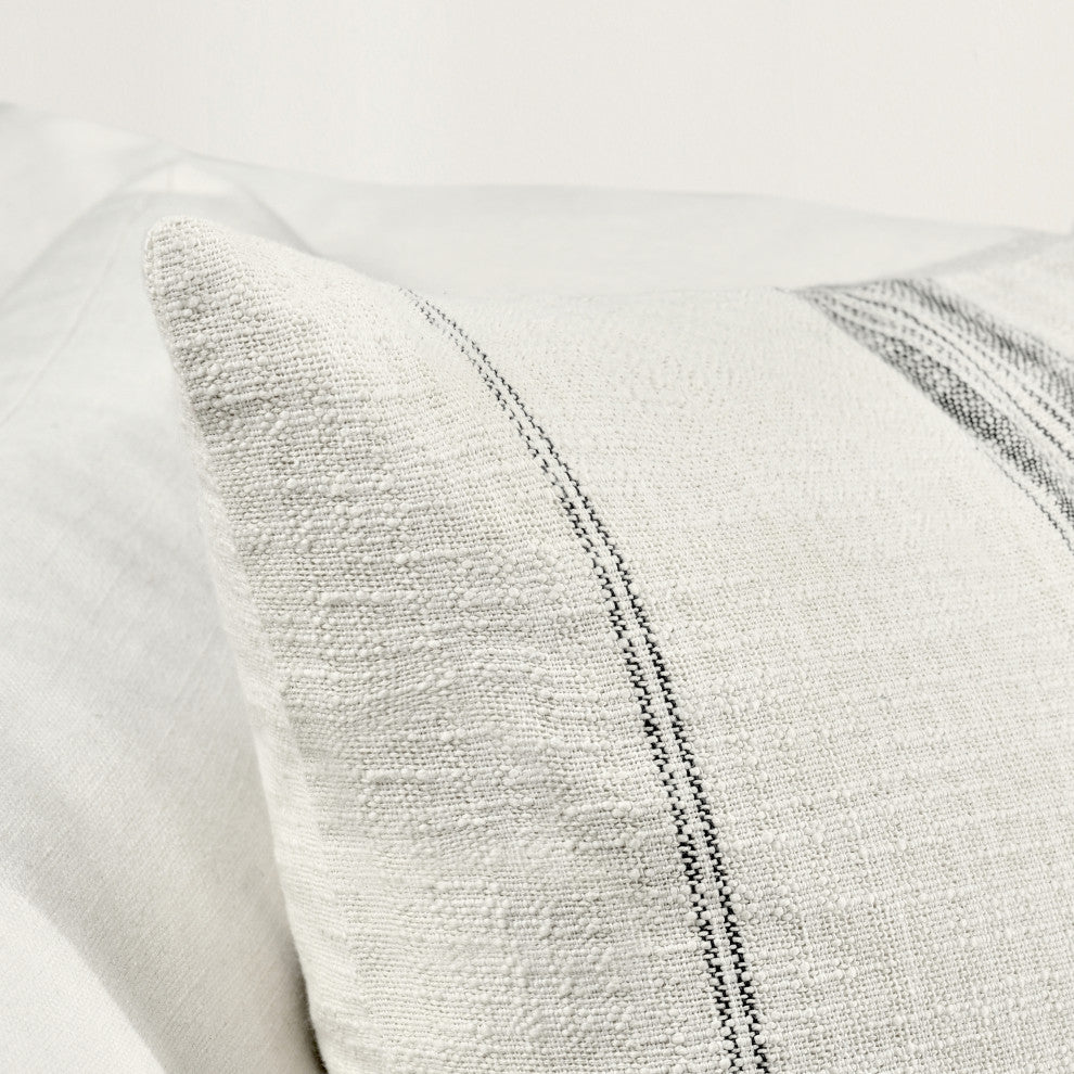 Ria cotton Fabric Throw Pillow by Kosas Home, 22x22