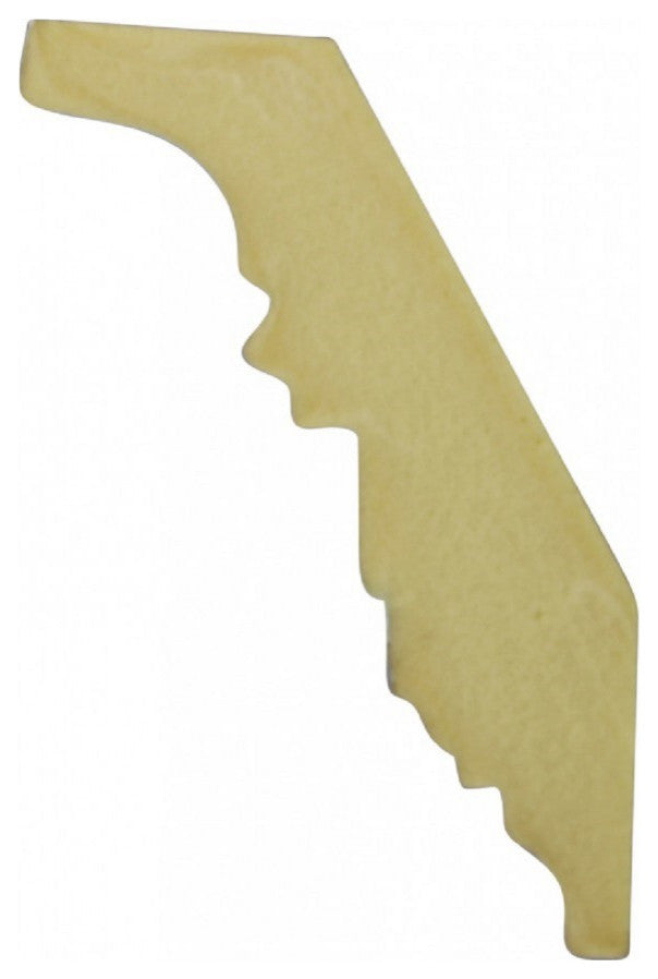 Ornate Cornice White Urethane  94 1/2" L  Golfini |
