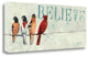 "The Usual Suspects Panel II - Believe" By Avery Tillmon, Gallery Wrap Canvas