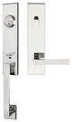 Tokyo Lever, Tubular Dummy Handleset, Right Hand, Polished Stainless Steel