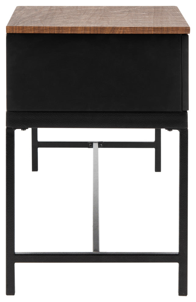 Safavieh Maruka Bench With Storage, Gray Wash/Dark Green