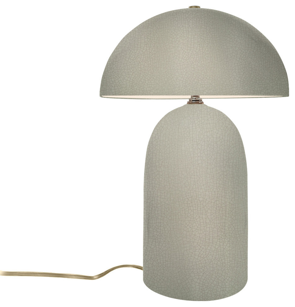 Tall Kava Table Lamp, Celadon Green Crackle