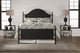 Cumberland Bed, Metal Bed Rail Included, Black, Queen