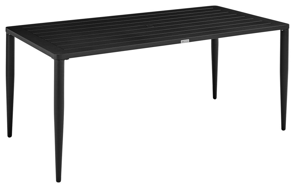 Beowulf Outdoor Patio Dining Table in Aluminum