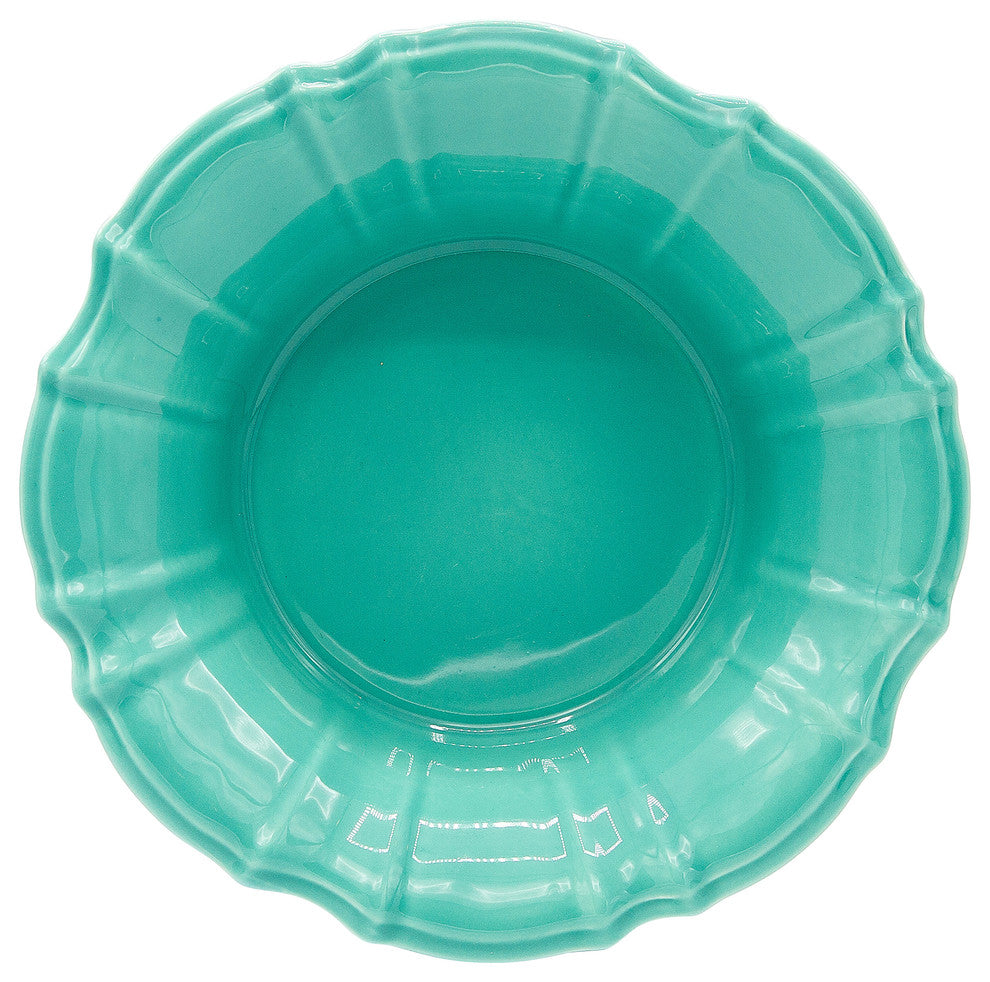 Chloe Serving Bowl, Turquoise