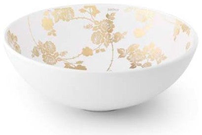 Sicilia Porcelain Gold Caress, Sicilia Gold Flowers 01