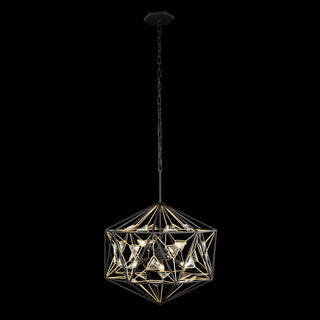 Marcia 8-Lt Orb Pendant - MB/FG