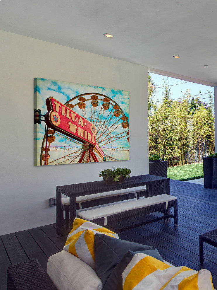 "Tilt a Whirl" Print on Canvas by Sylvia Cook
